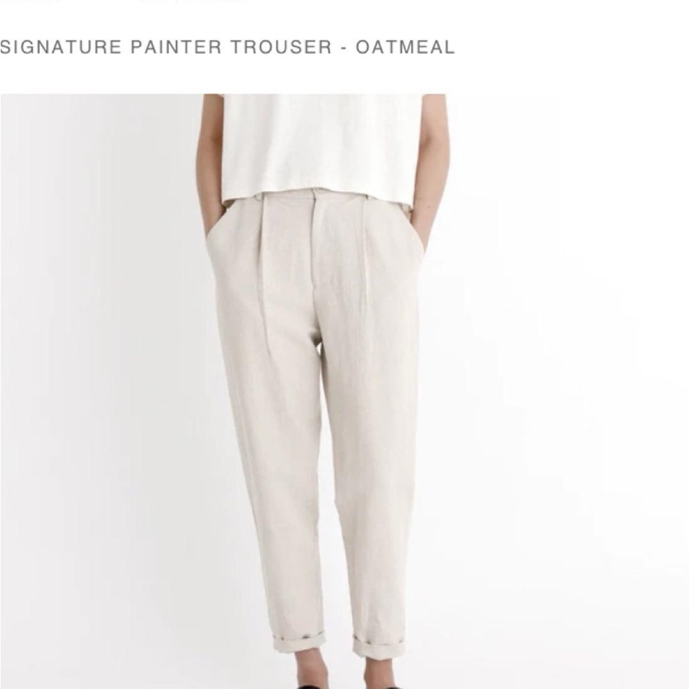 Signature Painter Trouser - Oatmeal